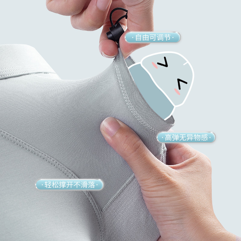 包皮分离生理中腰男士舒适纯色内裤 奢尼亚男平角内裤