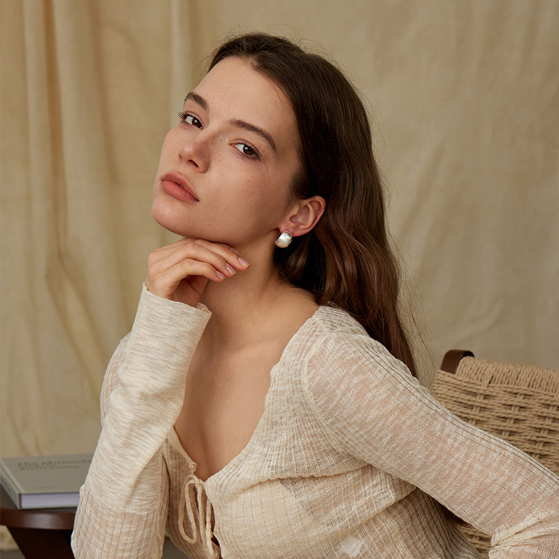 ARSIS星夜丝光星云耳钉时尚轻奢耳环银耳饰气质小众款配饰,淘宝优惠券,粉丝福利购,淘宝优惠卷