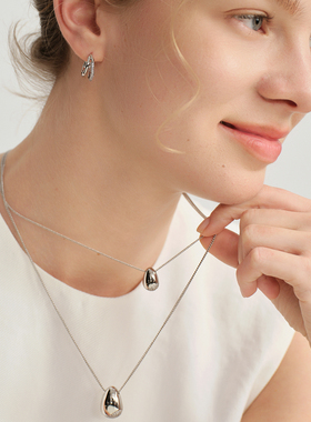 ARSIS流光水滴吊坠项链