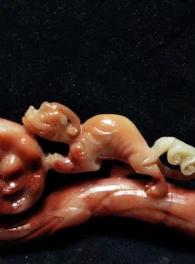 工艺文玩中式风灵芝如意复古装饰