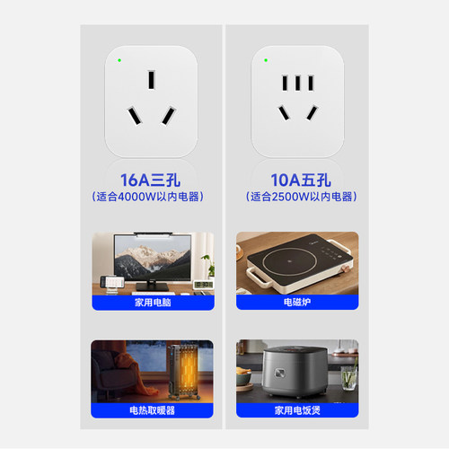 智能插座WiFi已接入米家APP远程开关手机定时语音蓝牙mesh控制 - 图3