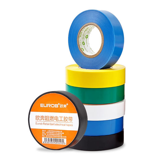 国际电工绝缘胶带电胶布 电工胶带黑色耐高温PVC防水大卷电工胶布 - 图3
