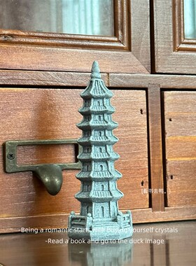 新品无聊d了 摆个七层文昌塔塔摆件家居玄关亭子摆设盆景造景