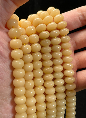 极速天然玉化白玉菩提根q手串佛珠手链子男女配饰桶珠苹果珠文玩