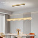 Pasha restaurant dining table light luxury all copper chandelier