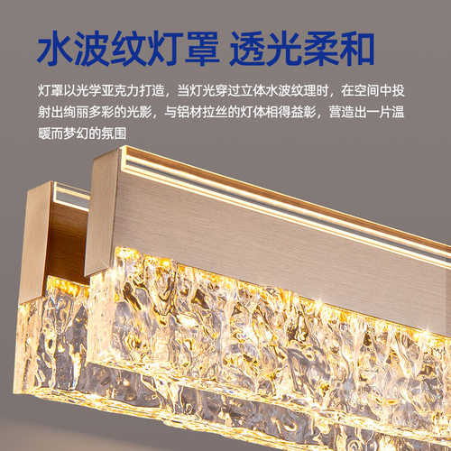 帕莎餐厅吊灯现代简约创意个性北欧LED长条餐桌吧台饭厅轻奢灯 - 图3