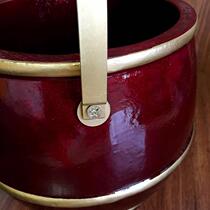 Red wood children and grandchildren Barrels Wedding items Wedding Gifts Dowry solid wood Dowry Solid Wood Toilet Wedding Big early birth Guido