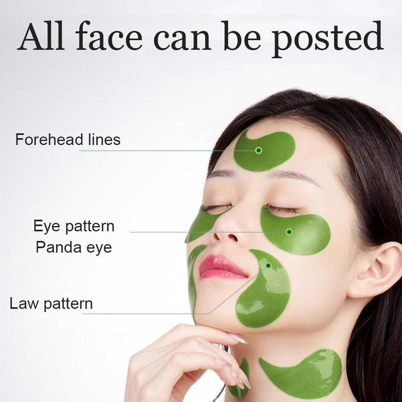 60Pcs Avocado Collagen Eye Mask Patches Anti Age Skin Care - 图0