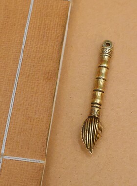 2026黄铜金榜题名笔文昌笔挂件状元笔高考送学生礼物铜工艺品挂件