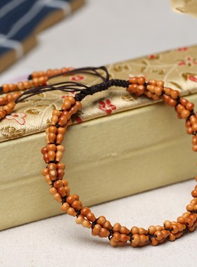 2026橄榄核葫芦珠手编手串米珠念珠文玩橄榄胡素珠复古时尚男女士