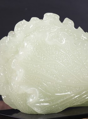 2026厂家直销玉菜工艺品客厅办公室摆件创意礼品新店开门红公司开