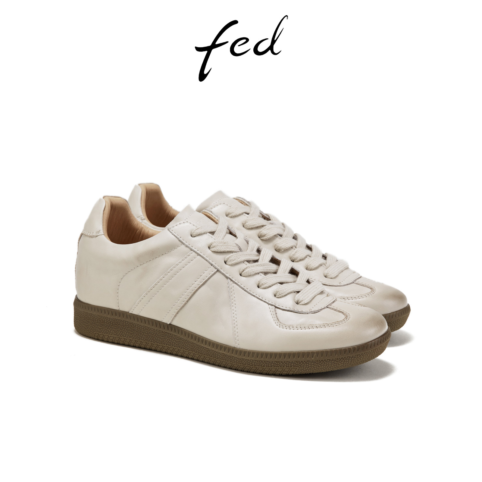 fed复古德训鞋春季新款女鞋内增高休闲鞋运动鞋女款S0105-ZCA783,淘宝优惠券,粉丝福利购,淘宝优惠卷