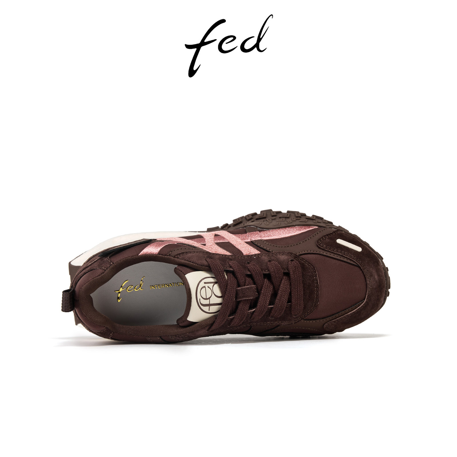 fed软底阿甘鞋秋季新款女鞋厚底德训鞋美式休闲鞋女款S0903-ZC387 - 图0