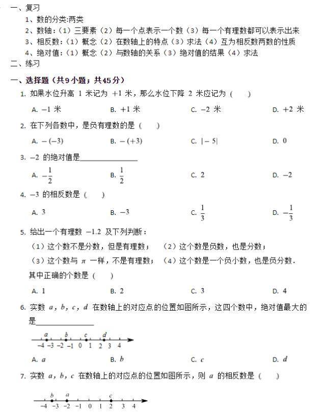 负数练习题 新人首单立减十元 22年6月 淘宝海外