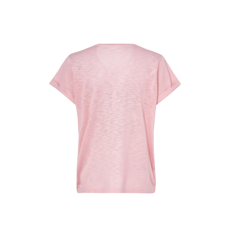 TCH私服烫钻时尚淑女假两件宽松短袖T恤女夏季新款T75B09E5005 - 图0