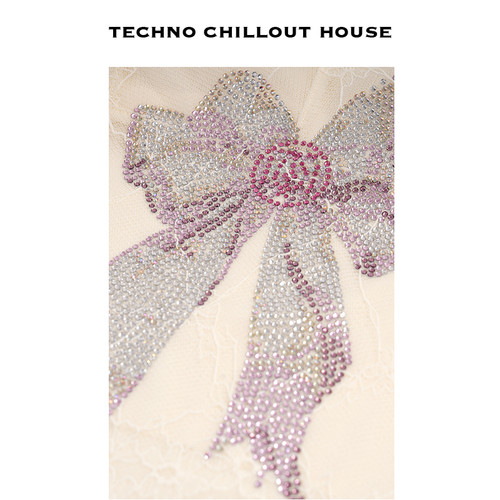 TCH私服烫钻蝴蝶结洋气蕾丝拼接吊带背心夏季新款T75A14E5017 - 图1