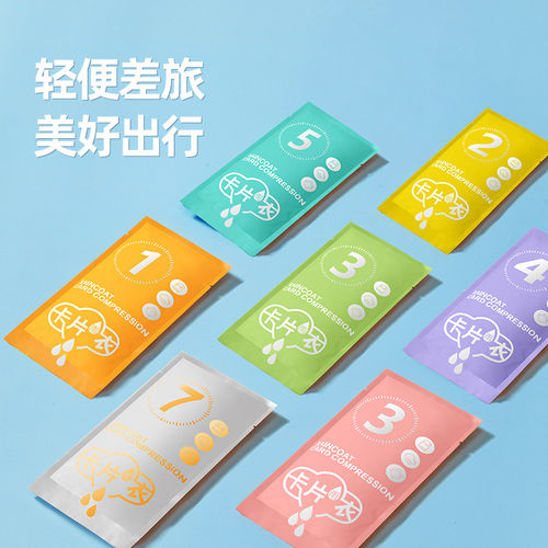 一次性雨衣长款全身户外旅游儿童成人大人加厚便携防暴雨卡片雨衣 - 图2