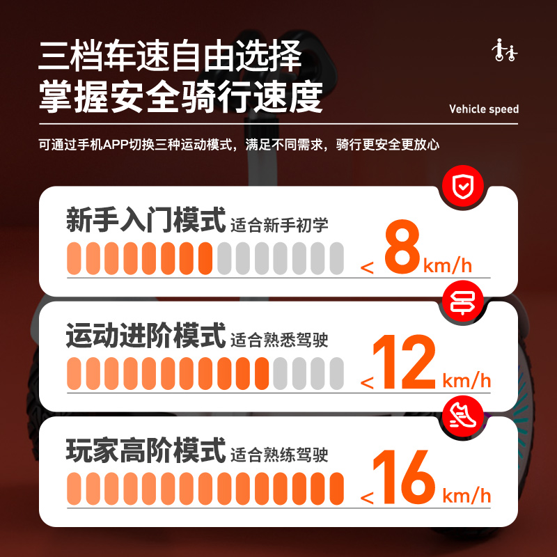 领奥智能儿童电动平衡车新款6一12腿控官方旗舰店成人2024平行车