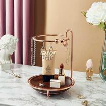 Japan-style Iron Art Jewelry Hanging rack starter GENGUAN KEY SMALL OBJECTS SHELF NECKLACE EARRINGS ORNAMENT Accessories Containing show Show