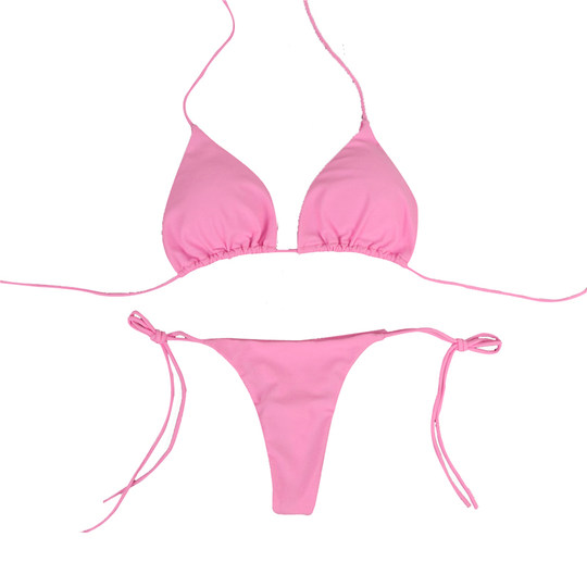 2021 European and American new bikini women's split sexy