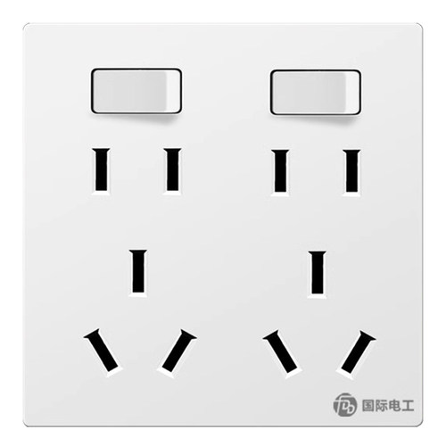 86型一开八孔开关插座面板多功能1开8孔带开关多用六孔二开十孔 - 图3