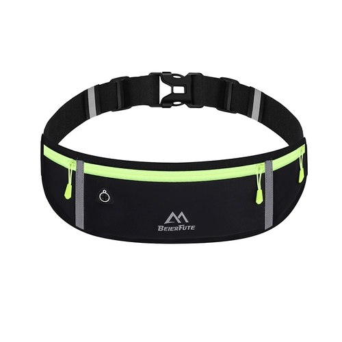 Спортивная универсальная дорожная поясная сумка подходит для мужчин и женщин для спортзала, водонепроницаемый невидимый ультратонкий маленький ремень, для бега