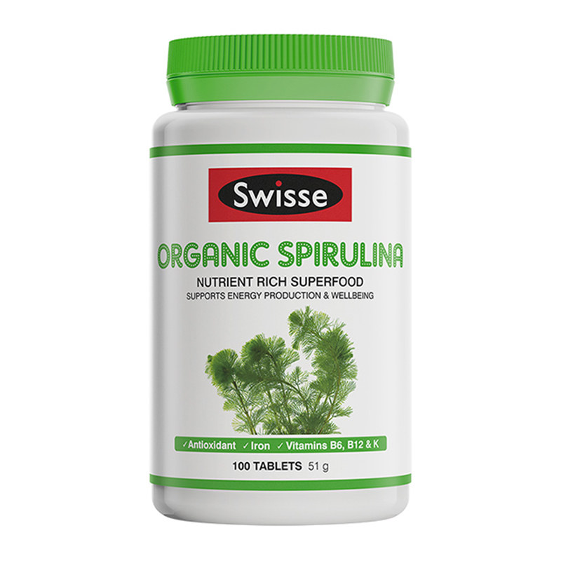 swisse天然有机100片螺旋藻片 SwisseAulam海外其它植物提取物