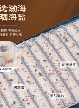 智能电热艾草海盐热敷包全身可用
