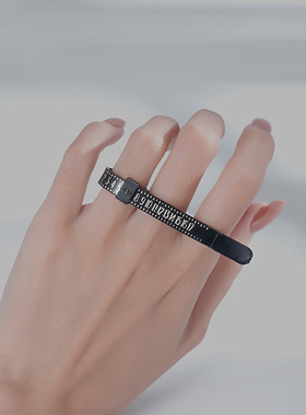 测量大小带尺码工具尺寸环圈号手指软尺戒指圈口测量神器五金工具