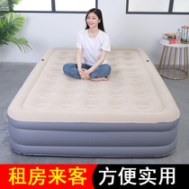 Inflatable bed Single 1 2 folds inflatable mattress Afternoon Nap Simple Student Air Cushion Bed for home ground bunk beds Double 1 5