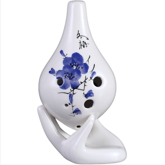 陶笛6孔初学者中音ac调小学生六孔陶瓷笛小乐器入门儿童树脂陶埙