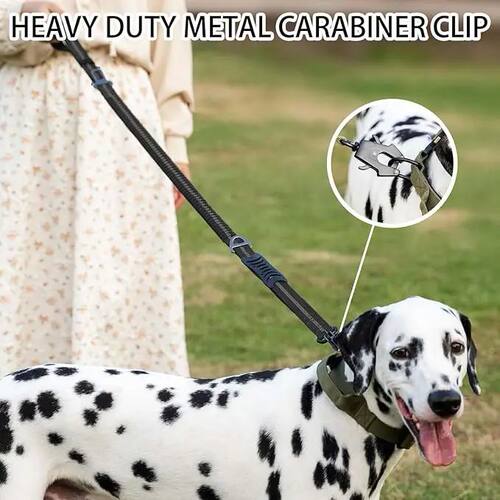 Reflective Shock Absorbing Pet Leashes with Car Seatbelt for - 图2