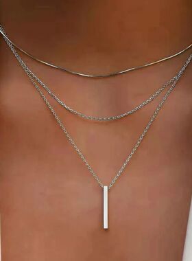 Vintage Bohemian Multilayer Minimalist Necklace for Women St