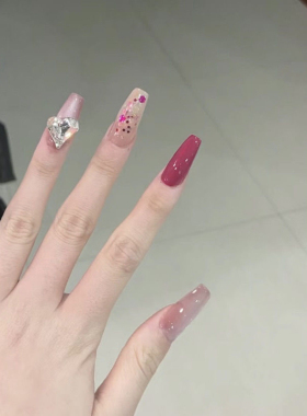 超仙纯欲名媛辣妹穿戴美甲