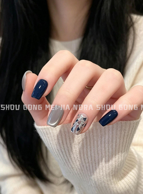 跟美甲店一样的穿戴美甲
