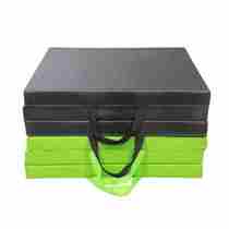 Thickened Triple Fold Mat Yoga Multifunction Gymnastics Mat Fold Upholstered Dance Training Mat 180cm60cm5cm