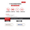 Metal USB flash drive 64g tiger buckle mini enterprise multi-capacity