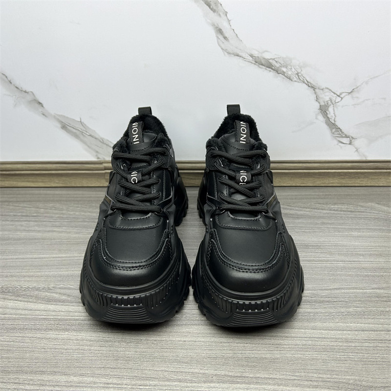 断码清仓处理真皮女鞋2024冬新款老爹鞋女松糕厚底时尚休闲低帮鞋,淘宝优惠券,粉丝福利购,淘宝优惠卷