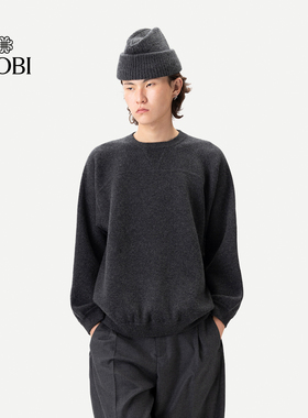 GOBI戈壁25冬季纯色百搭保暖针织帽羊绒帽女士毛线帽AK0270