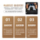 Luminous clock living room wall clock radio wave dual display