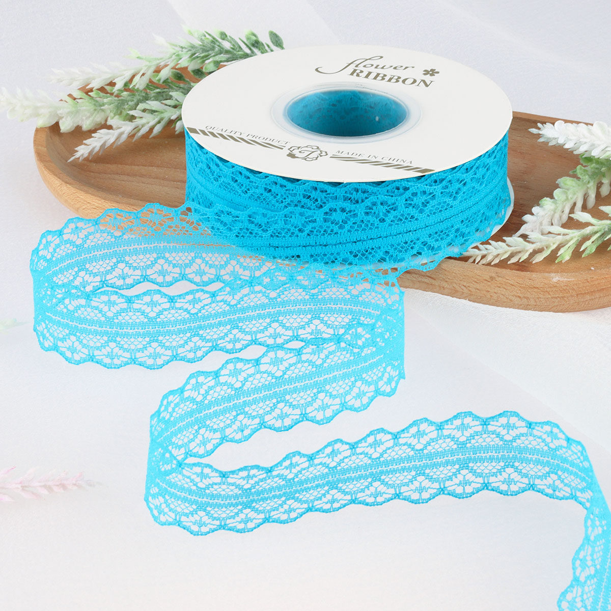 3.0cm蕾丝花边丝带 衣服花边装饰手工材料彩色编织包花饰品礼盒,淘宝优惠券,粉丝福利购,淘宝优惠卷