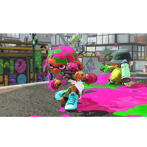 任天堂switch游戏喷射战士2 乌贼2 章鱼2 Splatoon2 Ns卡带英文版全新正版现货