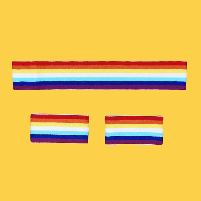 学生广播体操头带手腕带套装六一儿童篮球操发带护腕头套表演头饰,淘宝优惠券,粉丝福利购,淘宝优惠卷