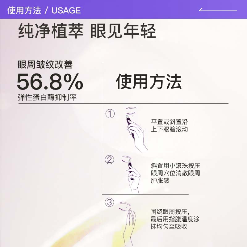 【自营】MKMAKANE百奈子抗皱淡纹紧致套装滋润眼油8ml+眼霜15g
