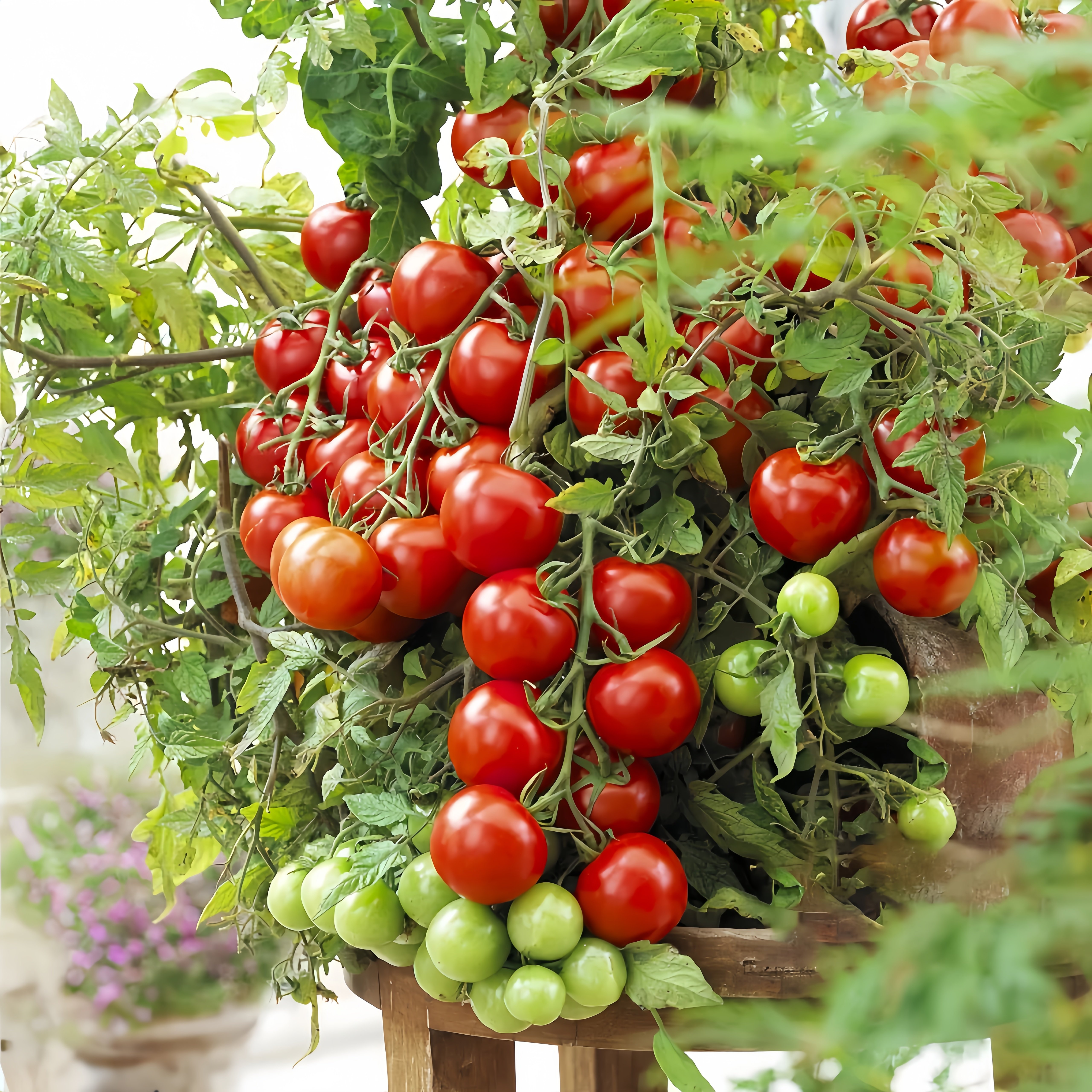 盆栽矮生番茄小西红柿千禧种苗圣女果水果蔬菜苗四季生长庭院室内,淘宝优惠券,粉丝福利购,淘宝优惠卷