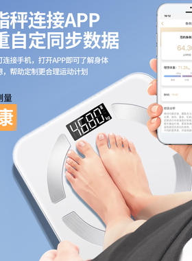 家用高精度充电体脂秤｜精准测