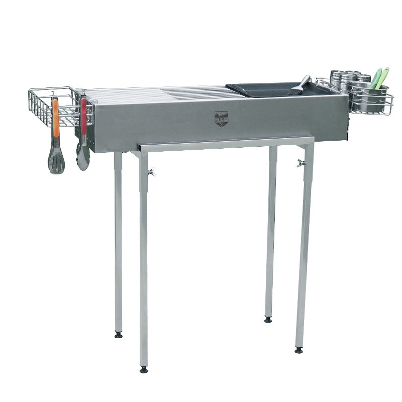 荒野猎人食品级304不锈钢户外烤炉 荒野猎人烧烤炉/烤架