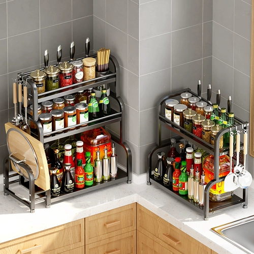 Черные универсальные палочки для еды из нержавеющей стали, разделочная доска, система хранения