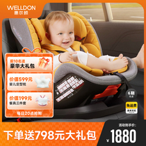 Wheelton Children Safety Seat I-size All-around Apro Motor Car With Isofix Great Boy 9 Months -12