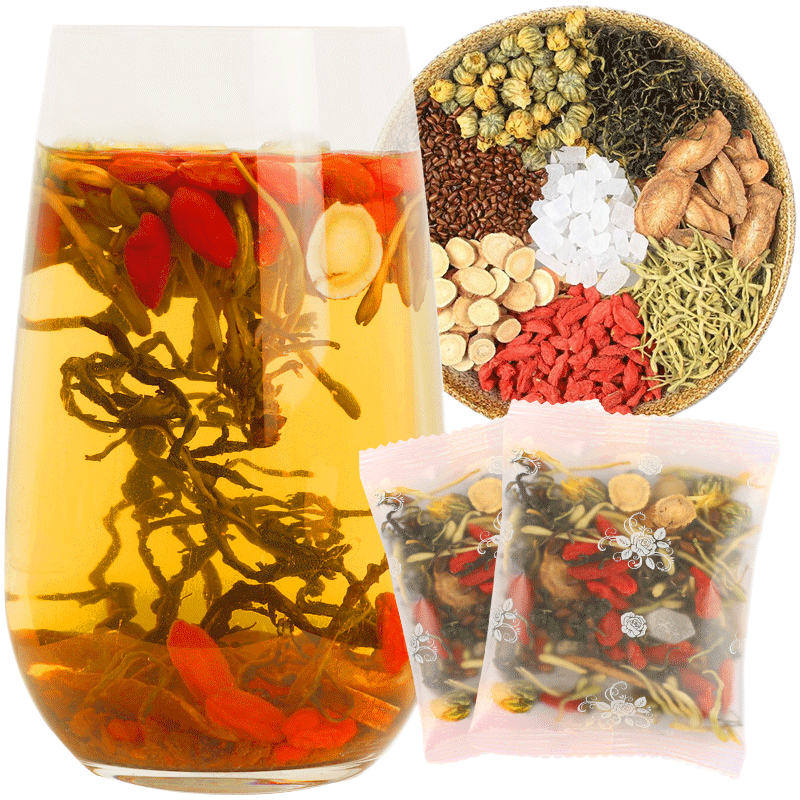 决明子枸杞牛蒡根正品清火茶叶花茶 茉菊养生茶